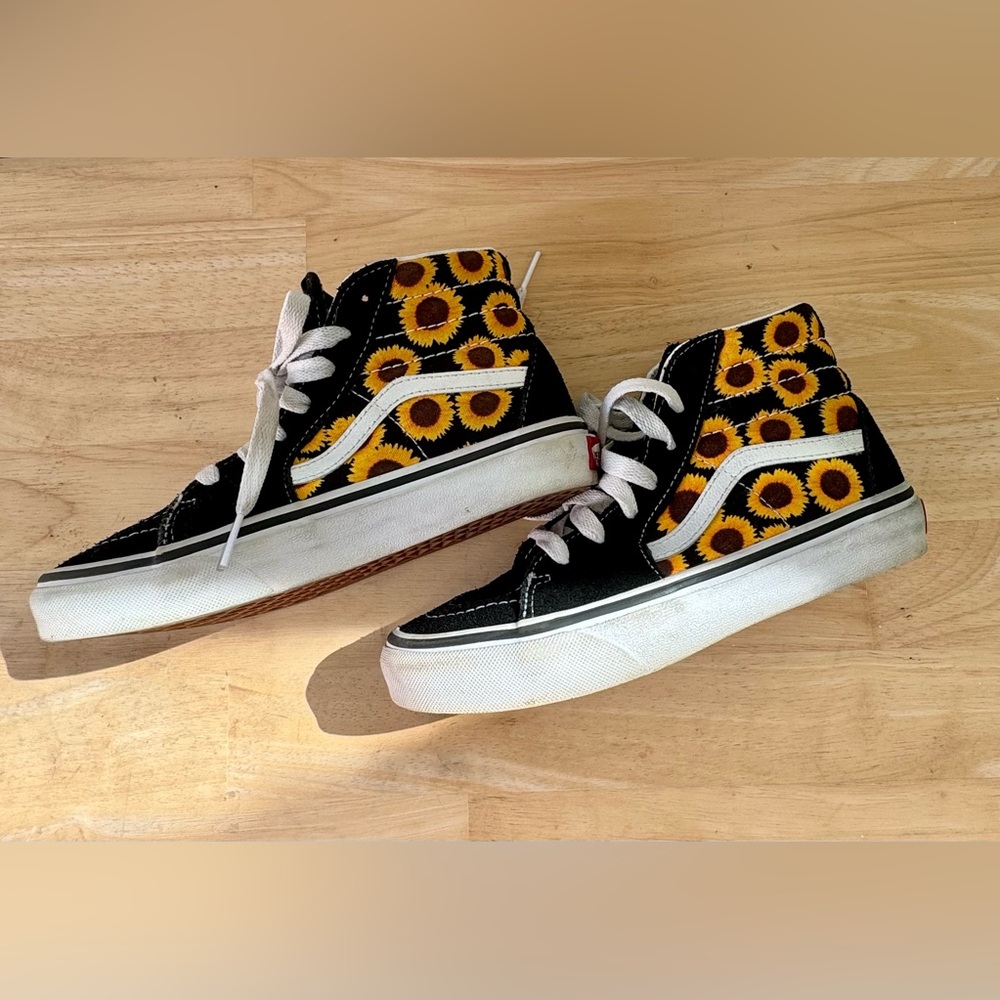 Vans Sunflower Print High-Tops